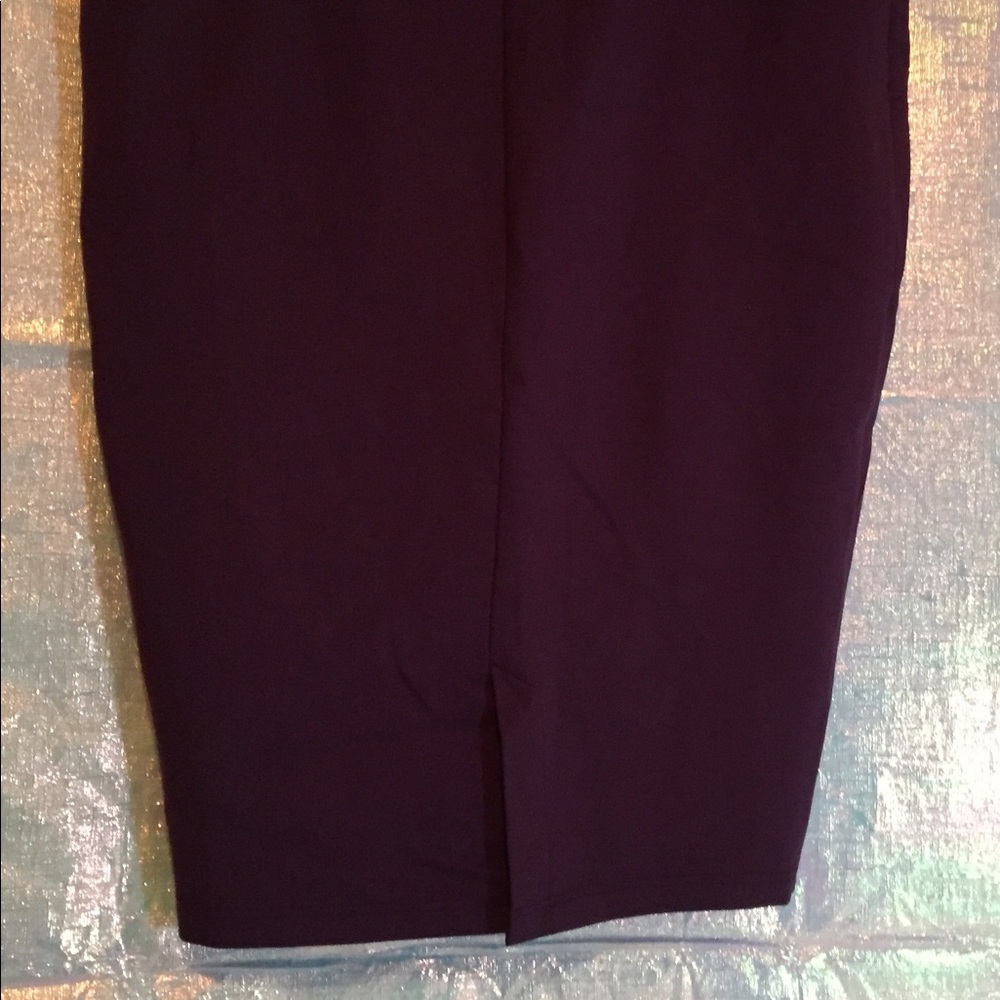 Torrid Plum Pencil Skirt 2